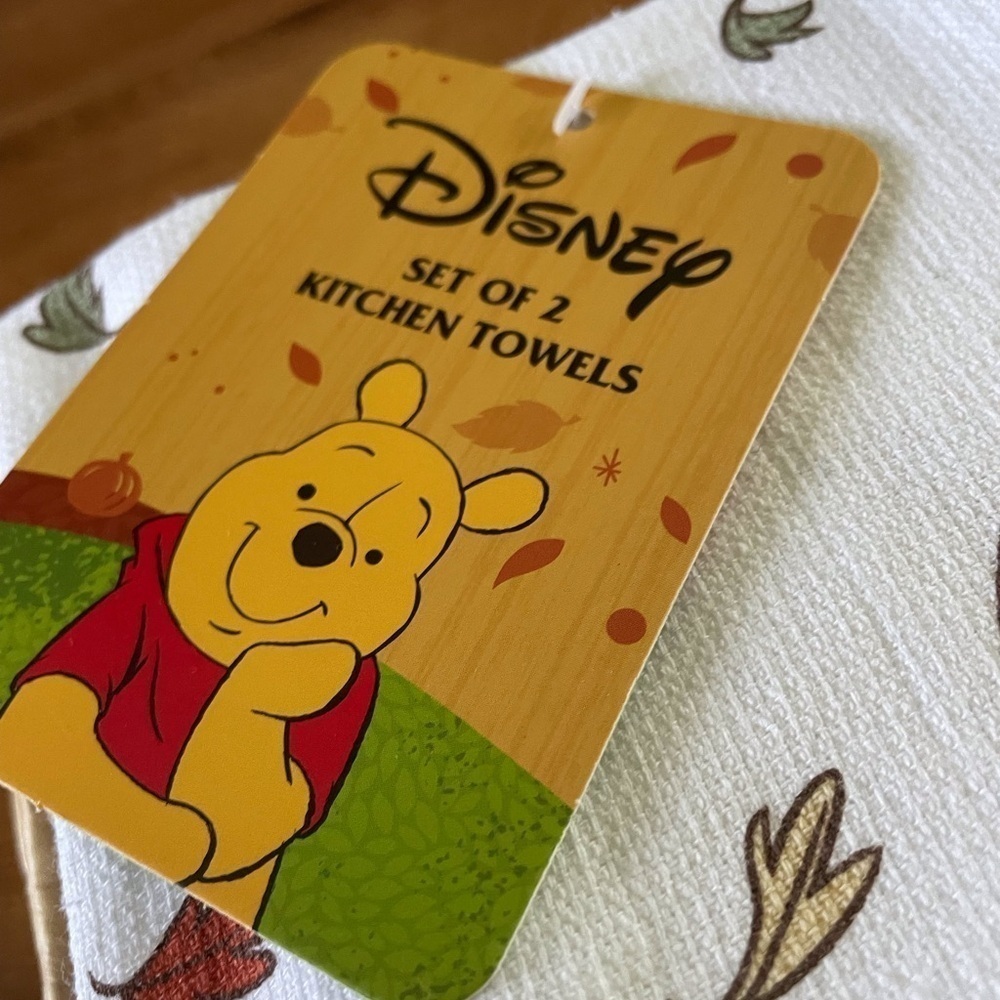 Disney: Winnie the Pooh set of 2 Kitchen towels - Picture 5 of 5